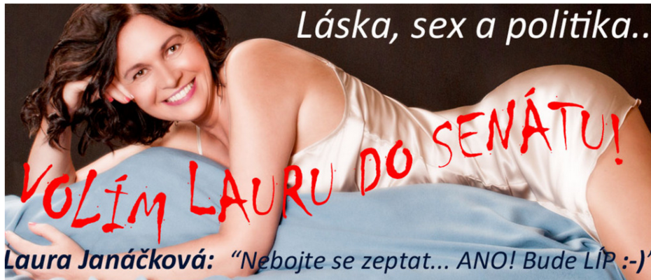 Sexuální objektifikace je, zdá se, nesmrtelná. A to i v době, kdy diskutujeme o zákonu, který by kodifikoval genderové kvóty na kandidátních listinách. Foto lauradosenatu.cz