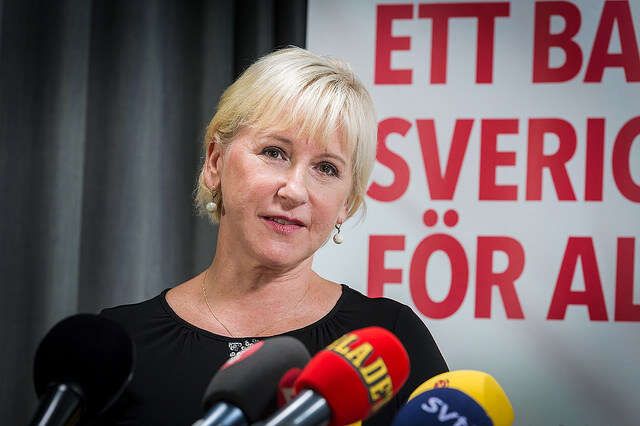Švédská ministryně zahraničí Margot Wallströmová se rozhodla ohlížet se na lidská práva stylem padni komu padni. Foto Socialdemokraterna, Flickr