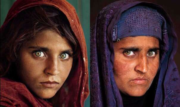 Fotografie Steva McCurryho zdůrazňují rozštěp civilizace: vedle západního blahobytu koexistuje bolest válečných střetů. Foto reddit.com
