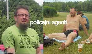 Utajení agenti: Petr je vlevo, Robert vpravo. Foto asociace Alerta