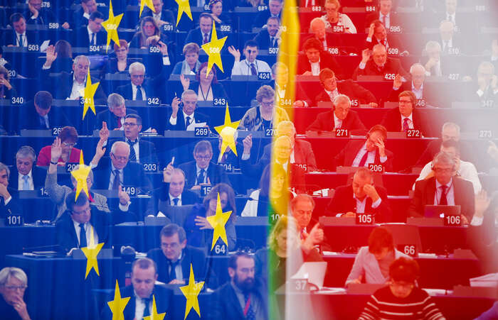 Sociálnědemokratická frakce je v novém parlamentu opět druhou nejsilnější -- má 152 poslanců ze 751. K progresivismu se hlásí rovněž zelení, jež mají dalších 72 poslanců. Foto EP