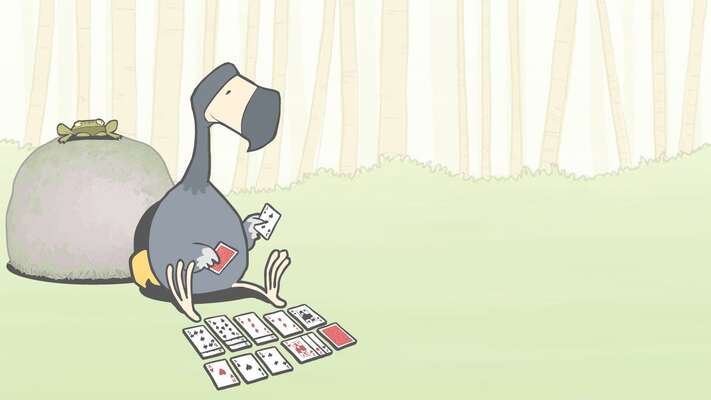 Výjev z animovaného filmu The Lonely Dodo. Repro DR