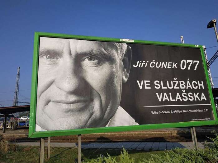 Strany tu Čunkovi velmi usnadnili: žádná výrazná osobnost proti němu nekandidovala... Foto Twitter