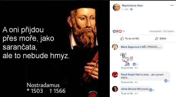Sice to není pravda, ale mohla by být... Repro DR