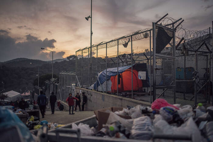Řecký tábor Moria se stal symbolem neschopnosti a neochoty Řecka a celé EU poradit si s příchodem lidí na útěku před válkami a utrpením. Foto Al Jazeera