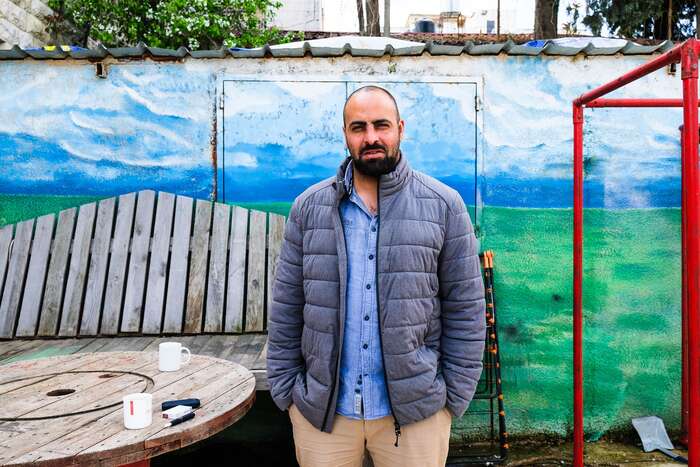 Mohamad Rabah: „Tady jsou si všichni rovni a všichni se mohou nějak zapojit, nehledě na svůj původ nebo identitu.“ Foto Lucie Šarkadyová