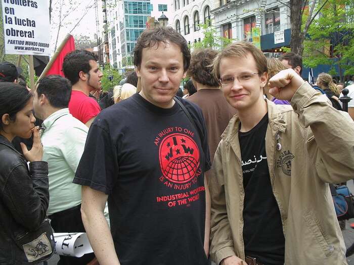 Až do poslední chvíle se David Graeber účastnil stávek, akcí občanské neposlušnosti, podporoval požadavky pracujících a studentů. Foto Thomas Good, WmC