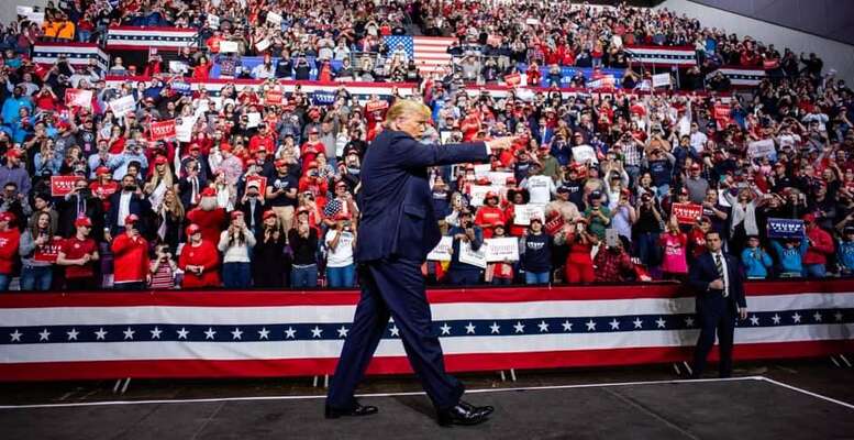 Souboj o řešení společenských a ekonomických nerovností Trump přetvořil do kulturní války. Foto FB Donald Trump