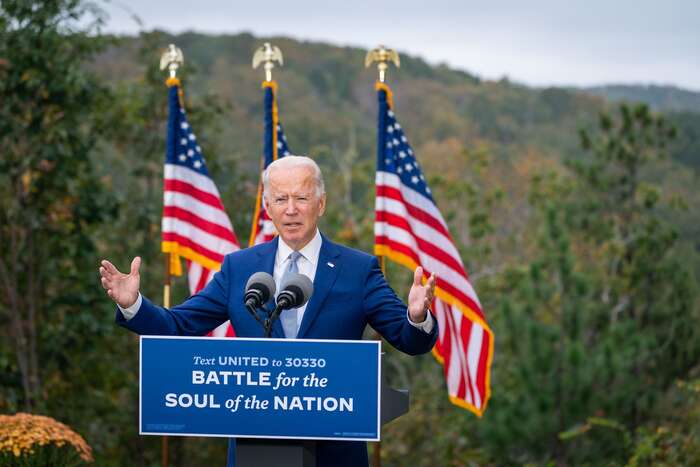 I přes všechny nedostatky je Bidenův plán pro klima dosud nejambicióznější ze všech demokratických kandidátů na prezidenta v historii. Foto Adam Schultz, Biden for President, flickr