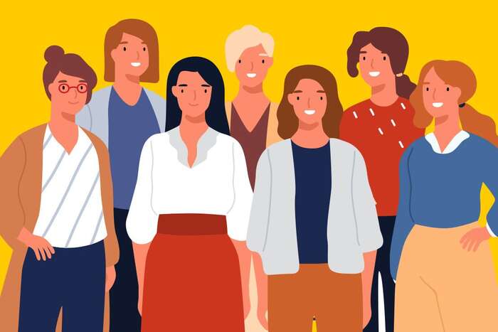 Možnost, že by pandemie zvrátila nedávné pokroky v oblasti genderové rovnosti na trhu práce, je opravdovou hrozbou, již je třeba řešit, aby se předešlo dlouhodobým dopadům na zaměstnanost žen. Ilustrace FB Rovná odměna