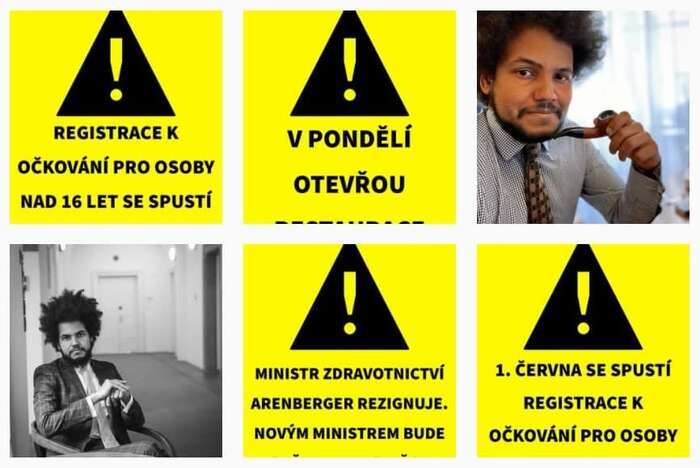 Nejen Feri se svým milionem sledujících, ale i Schwarzenberg byl dosud vzorem, nebo spíš ikonou pro mladou generaci. Je naprosto klíčové, aby mladá generace rozpoznala, že jejich někdejší ikony dnes stojí na špatné straně. Repro DR
