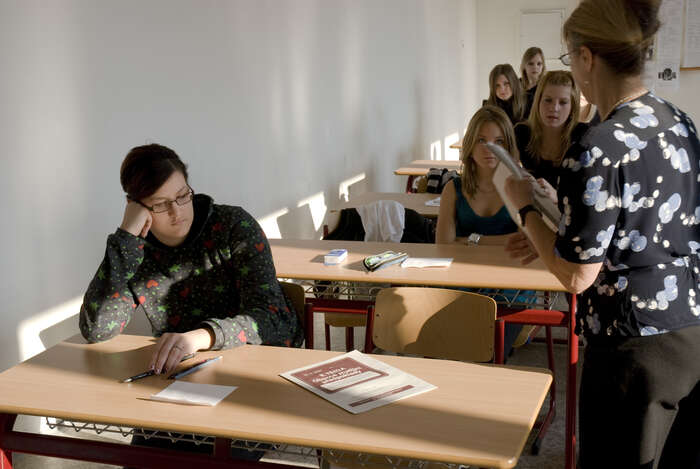 V novele naprosto chybí podpora větší otevřenosti škol vůči rodičům, podpora kooperativních, metod výuky nebo změna pohledu na žáka v pohled na „člověka“, který si řídí své učení a budoucnost. Foto Václav Vacek